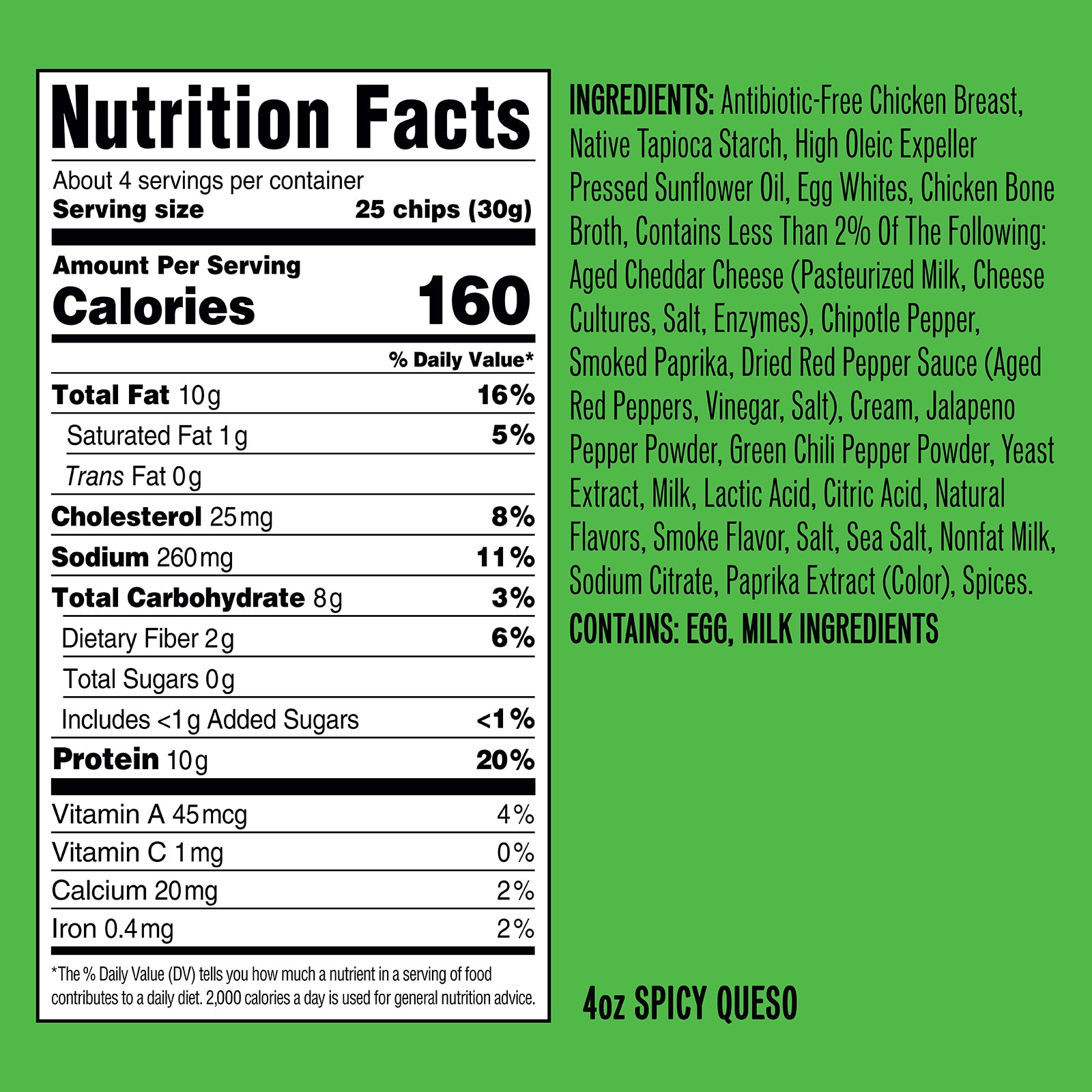 Wilde Protein Chips - Spicy Queso by Wilde Brands - Tier A kids snack