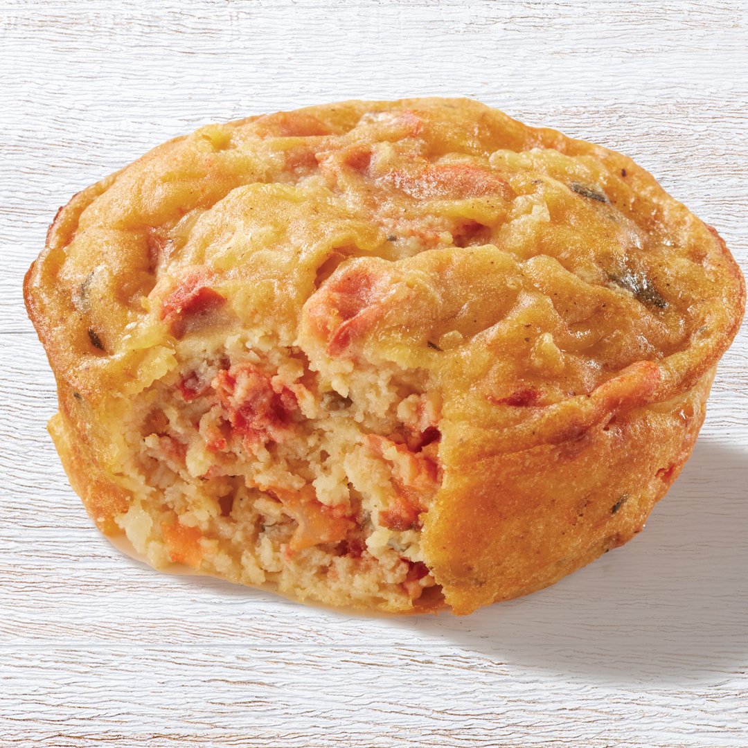 Roasted Red Pepper & Gouda Egg White Frittata by Veggies Made Great - Tier B kids snack