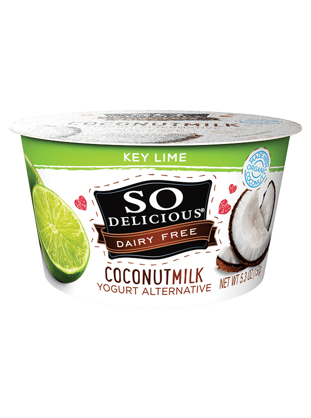 Key Lime Coconutmilk Yogurt by So Delicious - Tier E kids snack