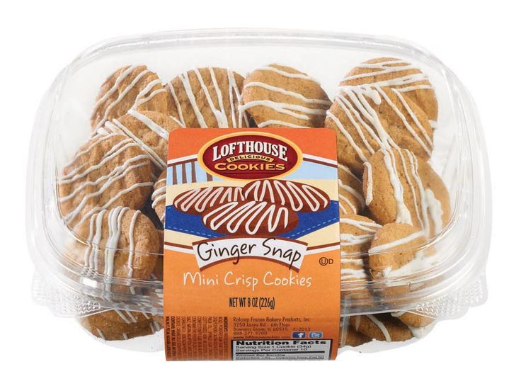 Mini Crisp Cookies by Lofthouse Cookies - Tier E kids snack