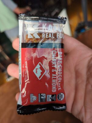 Dark Chocolate Cherry Almond Bars by Kate's Real Foods - Tier E kids snack