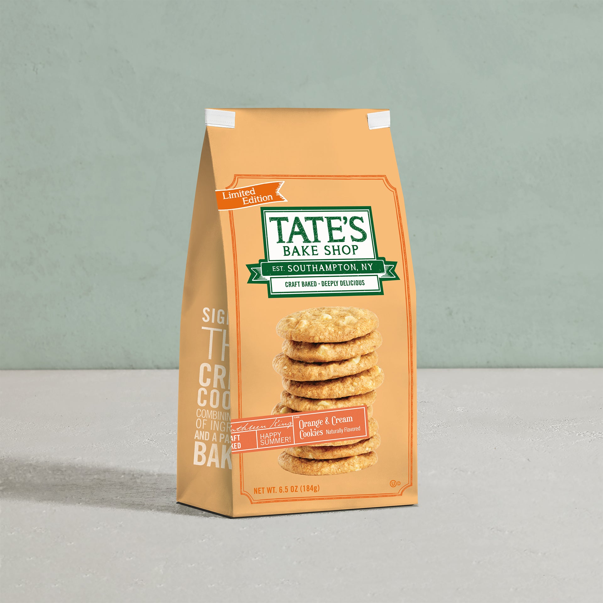 Orange and Cream Cookies by Tate's Bake Shop - Tier E kids snack