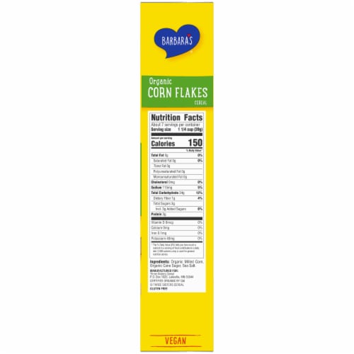 Barbara's Fruit Juice Sweetened Corn Flakes by Barbara's - Tier C kids snack