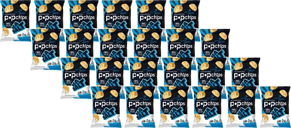 Sea Salt Potato Chips by Popchips - Tier B kids snack