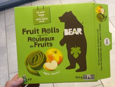 Apple Real Fruit Yoyos by BEAR - Tier E kids snack