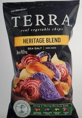 Heritage Blend Sea Salt Chips by Earth's Best - Tier D kids snack