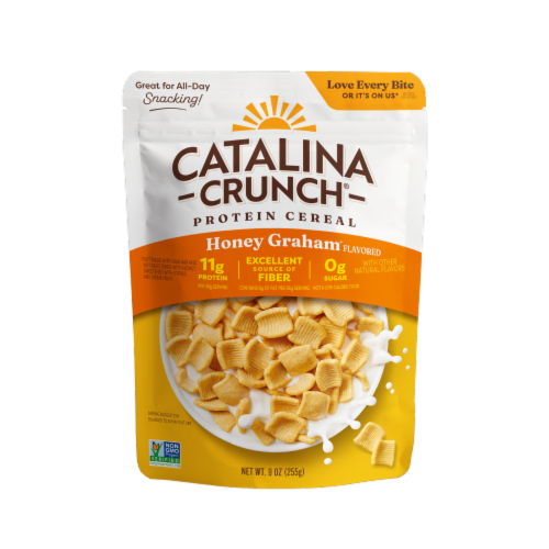 Honey Cashew Protein Granola by Catalina Crunch - Tier B kids snack