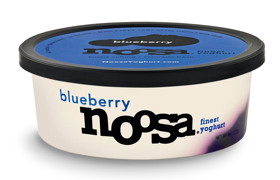 Blueberry Yoghurt by Noosa - Tier E kids snack