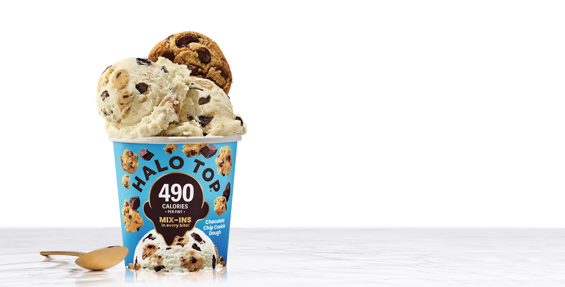 Chocolate Chip Cookie Dough by Halo Top - Tier E kids snack