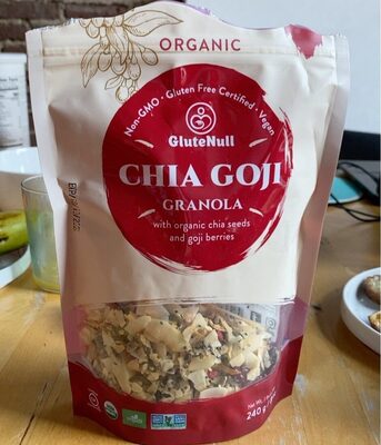 Granola clusters chia goji berry organic by GluteNull - Tier C kids snack