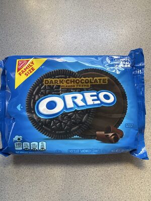 Dark Chocolate Oreo by Oreo - Tier E kids snack
