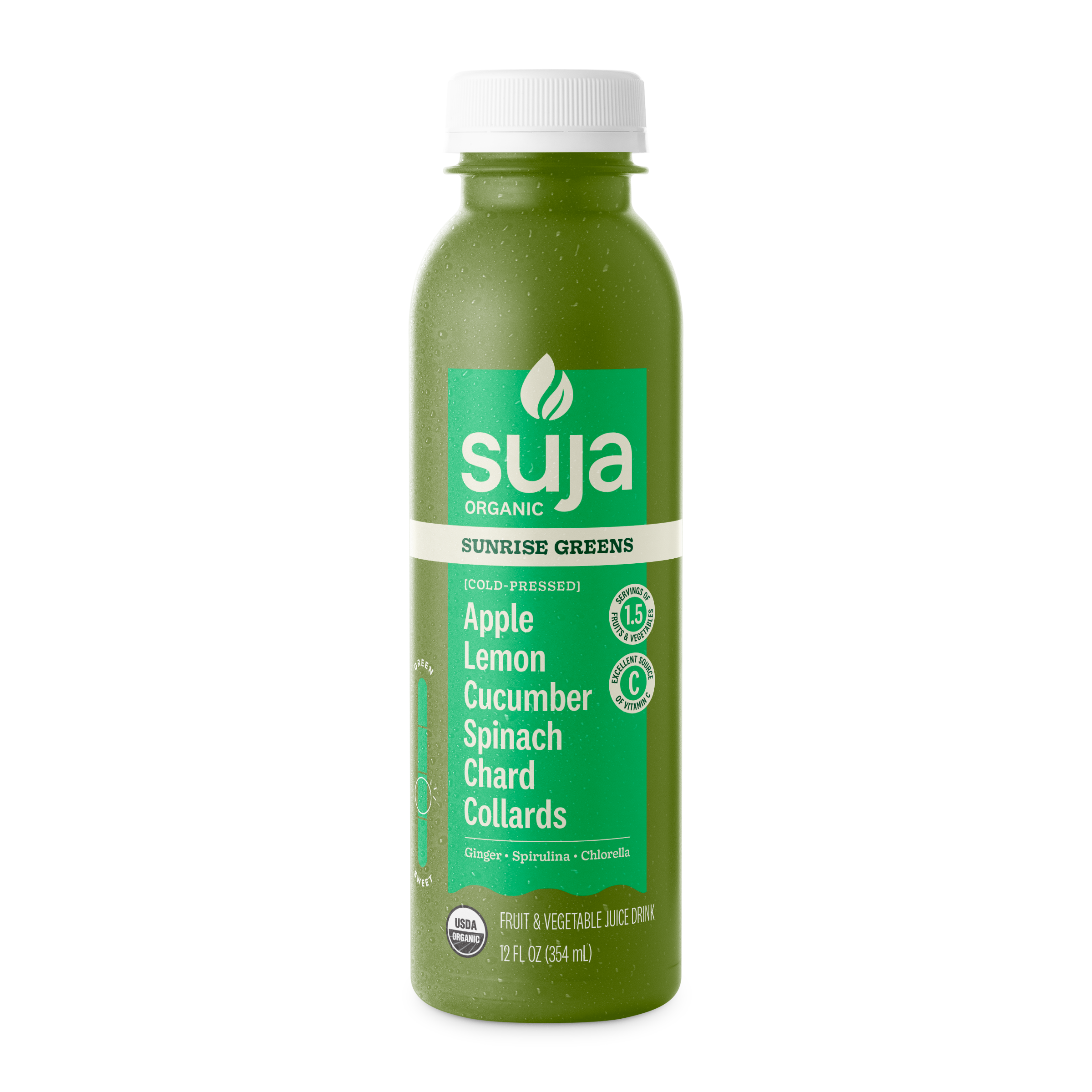 Suja Organic Sunrise Greens (Cold-Pressed Juice) by Suja Organic - Tier B kids snack