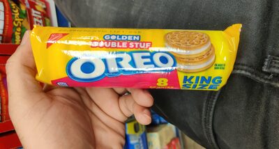 Nabisco Double Stuf Cookies Golden Oreo by Oreo - Tier E kids snack
