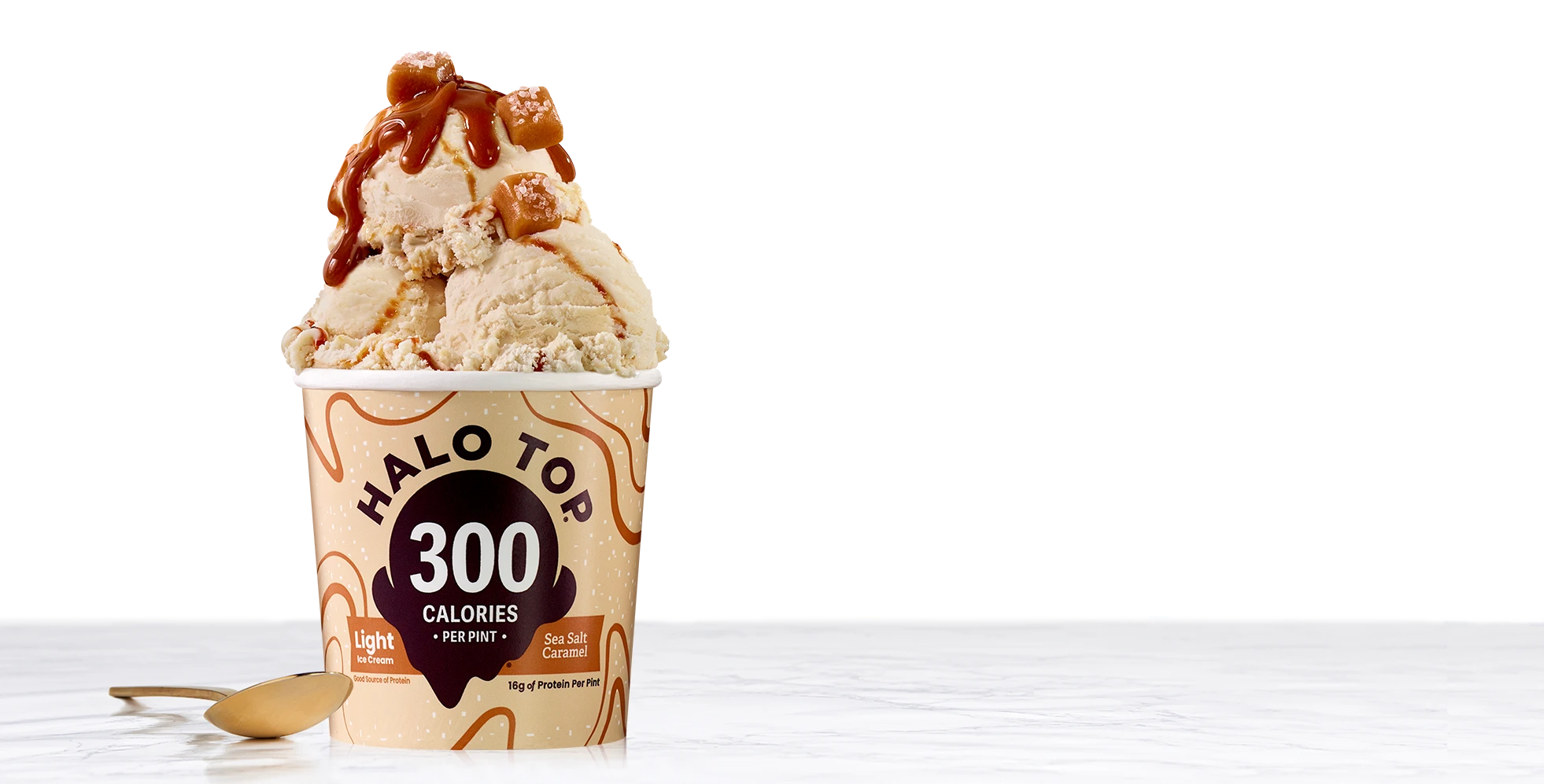 Sea Salt Caramel by Halo Top - Tier D kids snack
