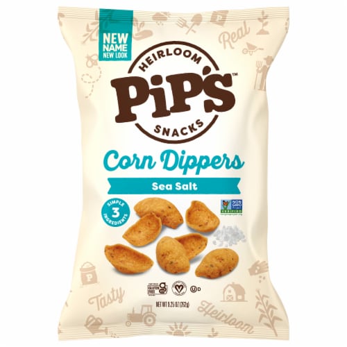 Sea Salt Corn Dippers by Pipcorn - Tier A kids snack