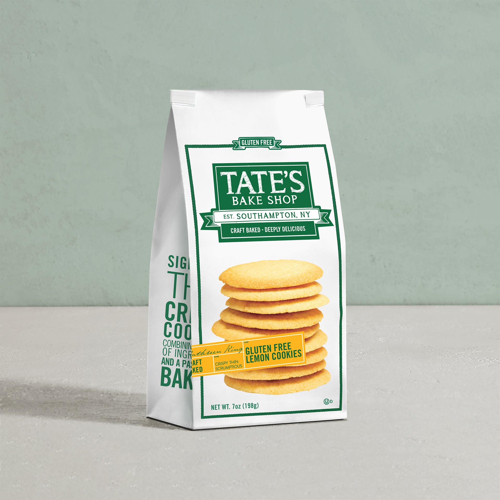 Gluten Free Lemon Cookies by Tate's Bake Shop - Tier E kids snack
