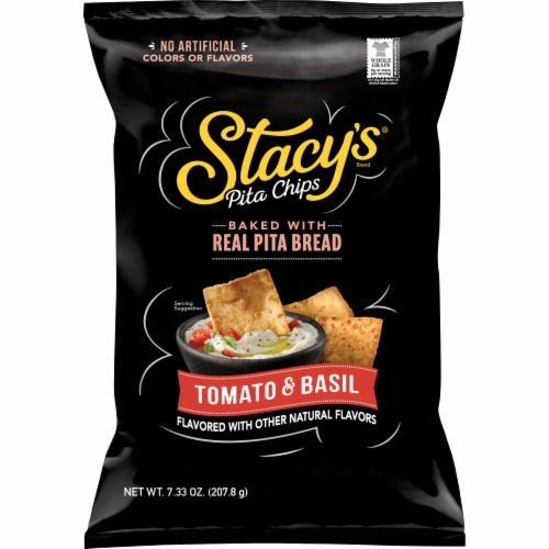 Tomato & Basil Pita Chips by Stacy's - Tier C kids snack