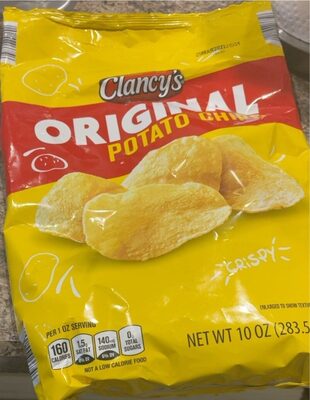 Original potato chips by Clancy's