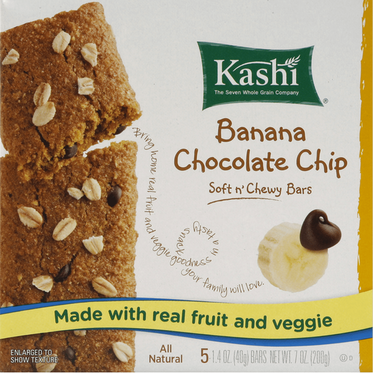 Kashi, Banana Chocolate Chip Bars by Kashi - Tier E kids snack