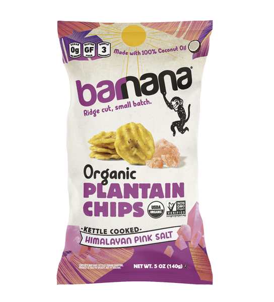 Sea Salt Plantain Chips by Barnana - Tier A kids snack