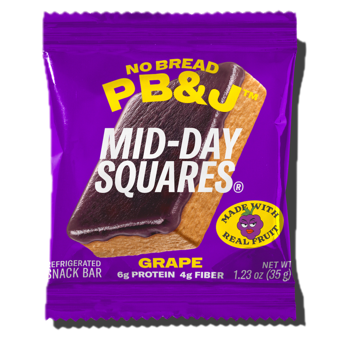 No Bread PB&J - Grape by Mid-Day Squares - Tier C kids snack