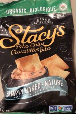 Organic Pita Chips Simply Naked by Stacy Snacks - Tier C kids snack