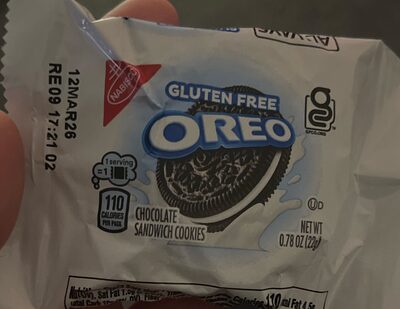 Gluten Free Oreos by Nabisco - Tier E kids snack