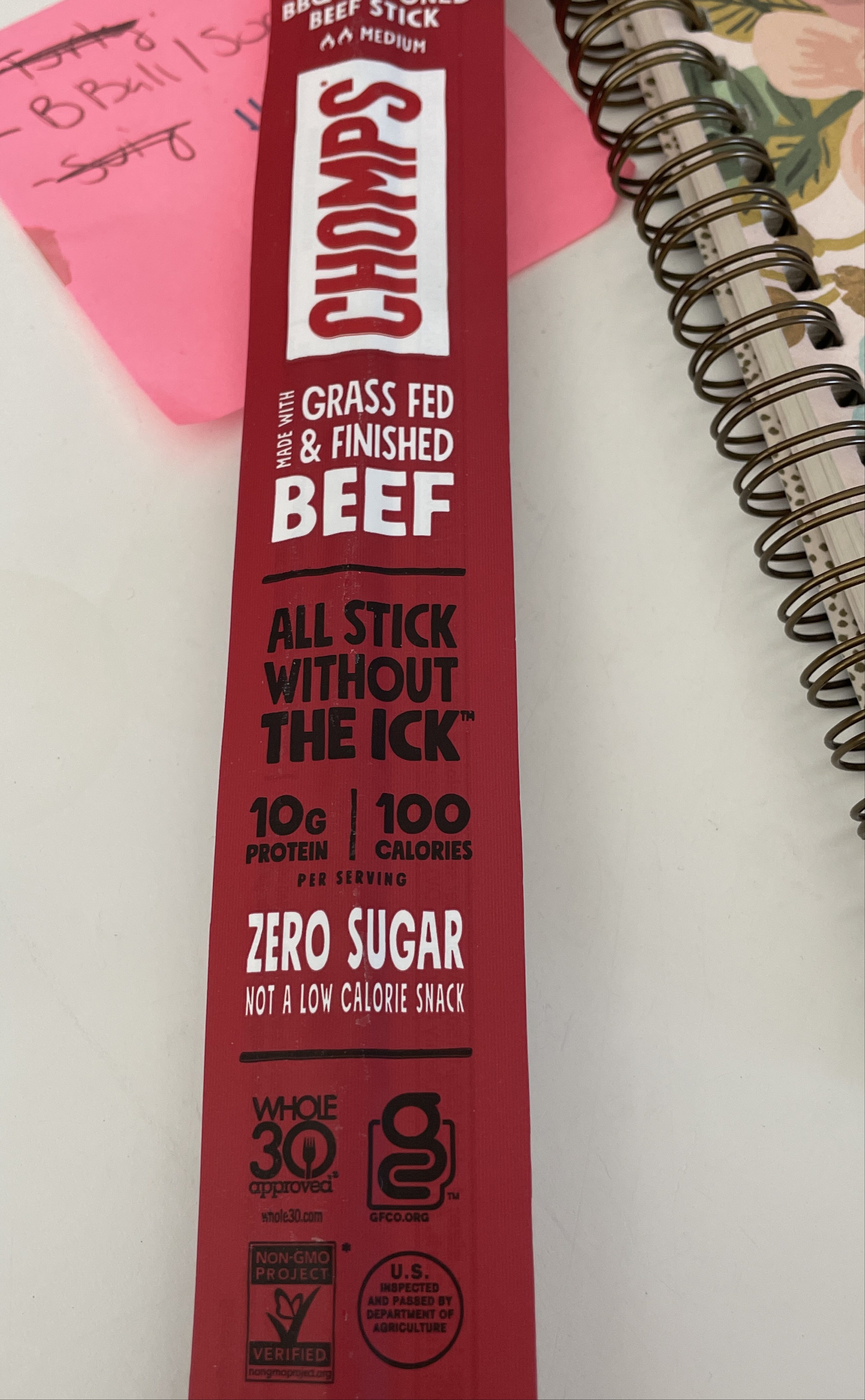Beef stick by Chomps - Tier A kids snack