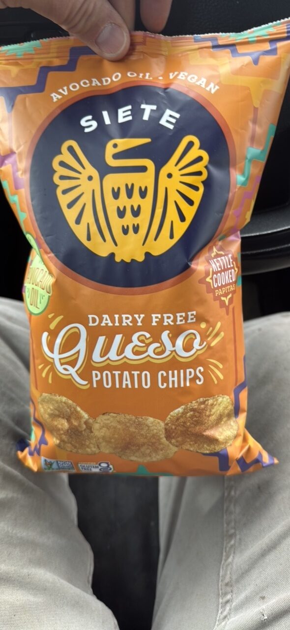Queso Potato Chips by Siete - Tier A kids snack