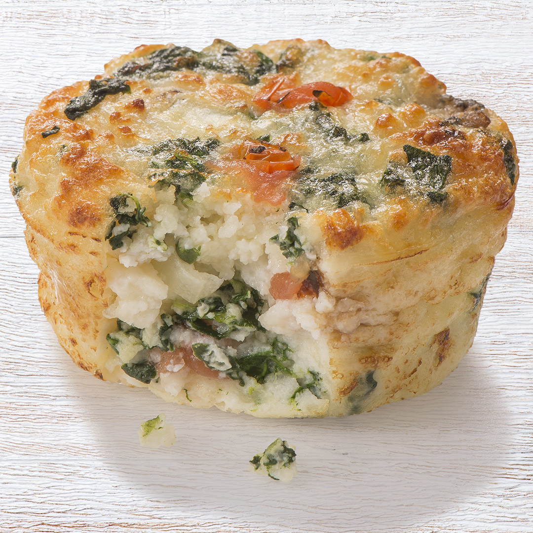 Spinach Egg White Frittata by Veggies Made Great - Tier B kids snack