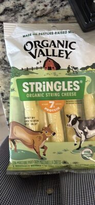 Organic String Cheese by Organic Valley - Tier B kids snack