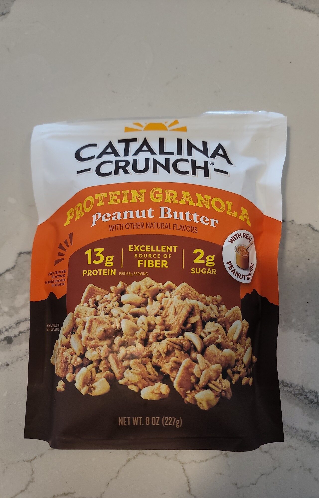 Protein Granola Peanut Butter by Catalina Crunch - Tier B kids snack