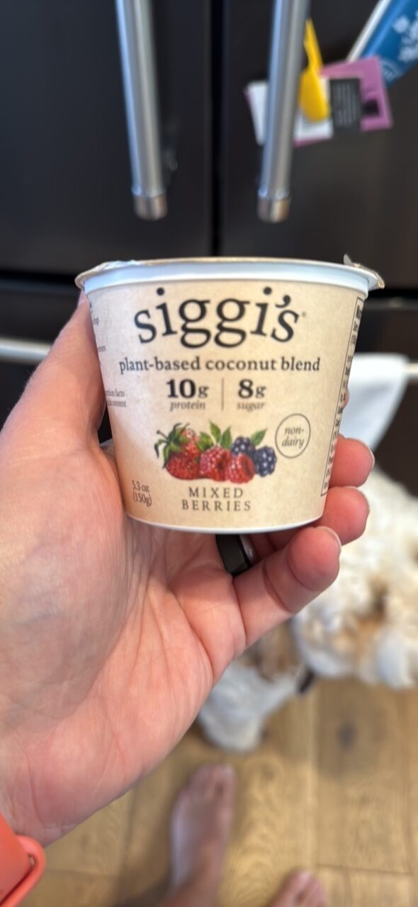 Plant-Based Coconut Blend Mixed Berries by Siggi's - Tier C kids snack