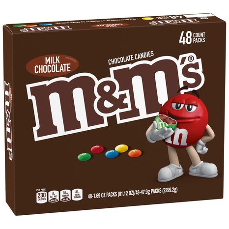 M&M's Milk Chocolate Candy by M&Ms - Tier E kids snack