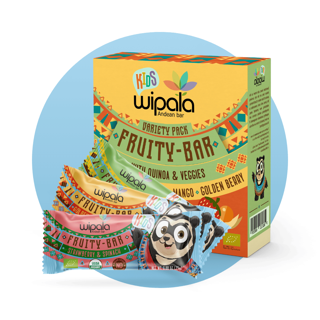 Wipala Kids Organic Fruity Bars - Variety Pack by Wipala Kids - Tier B kids snack