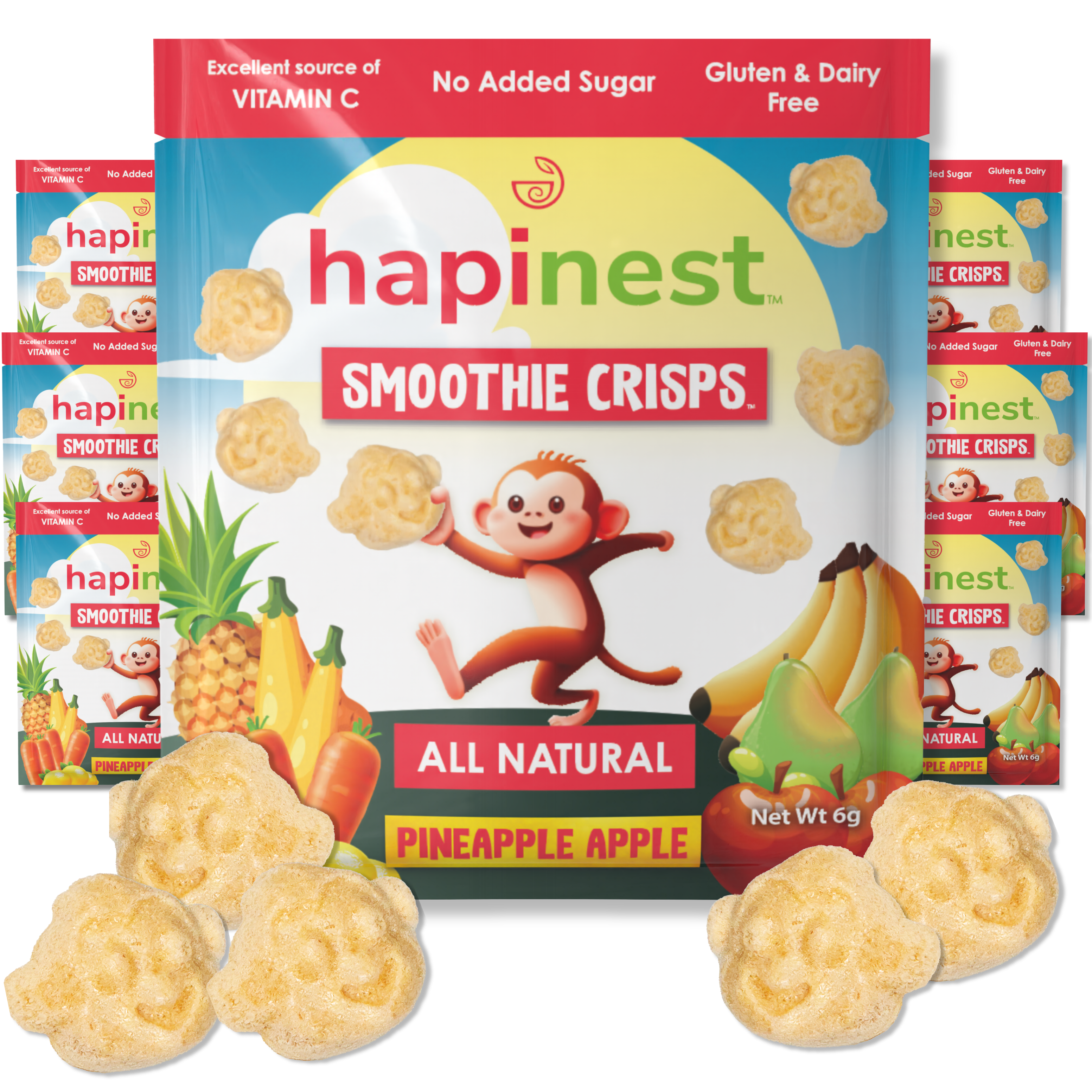 Pineapple Apple by Hapinest - Tier B kids snack