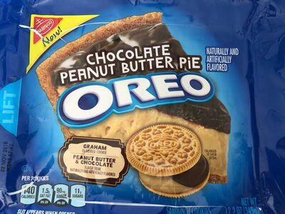 Chocolate Peanut Butter Pie Oreos by Nabisco - Tier E kids snack