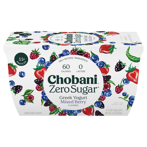 Chobani Kids Mixed Berry Greek Yogurt Cup by Chobani Kids - Tier E kids snack
