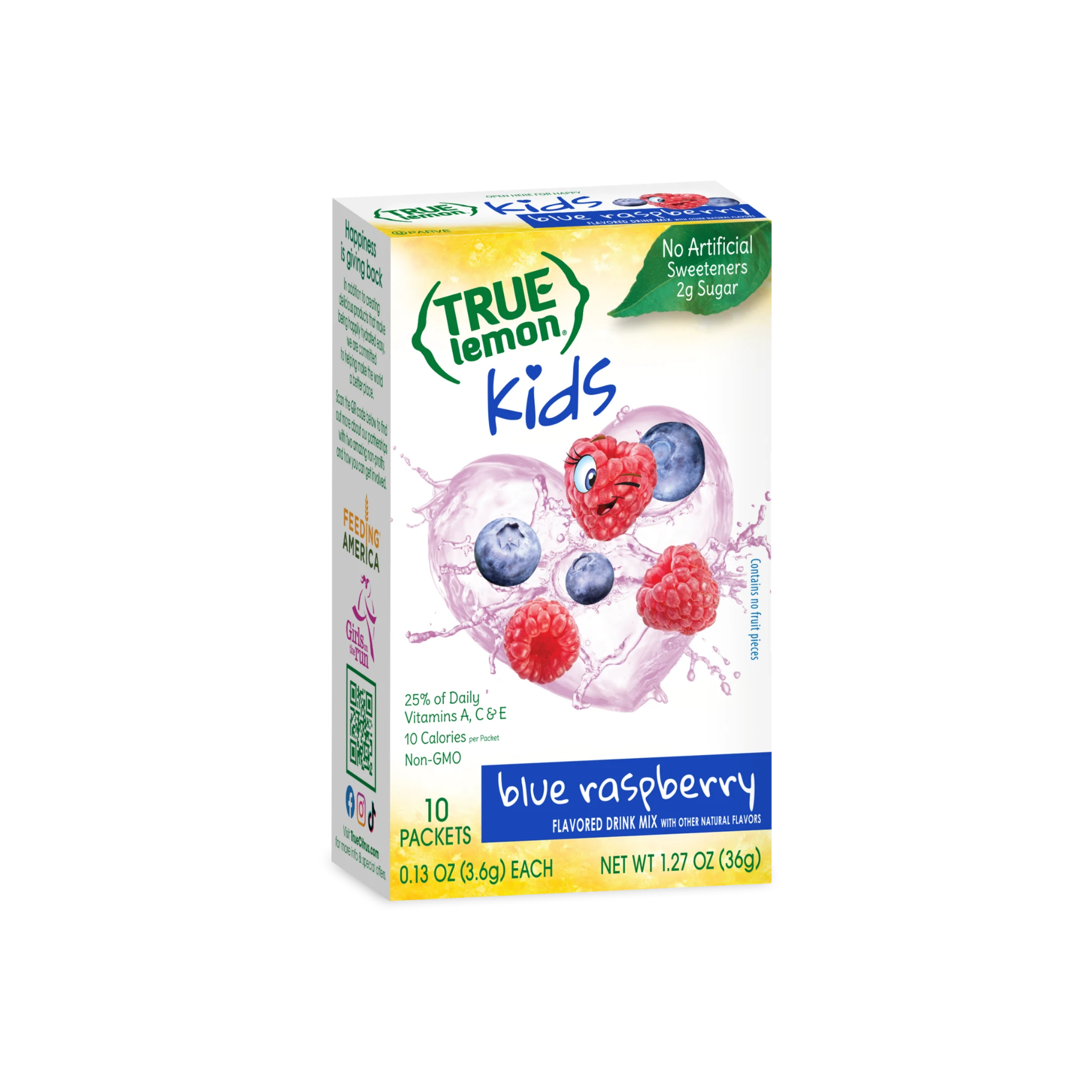 Blue Raspberry by True Lemon Kids - Tier C kids snack