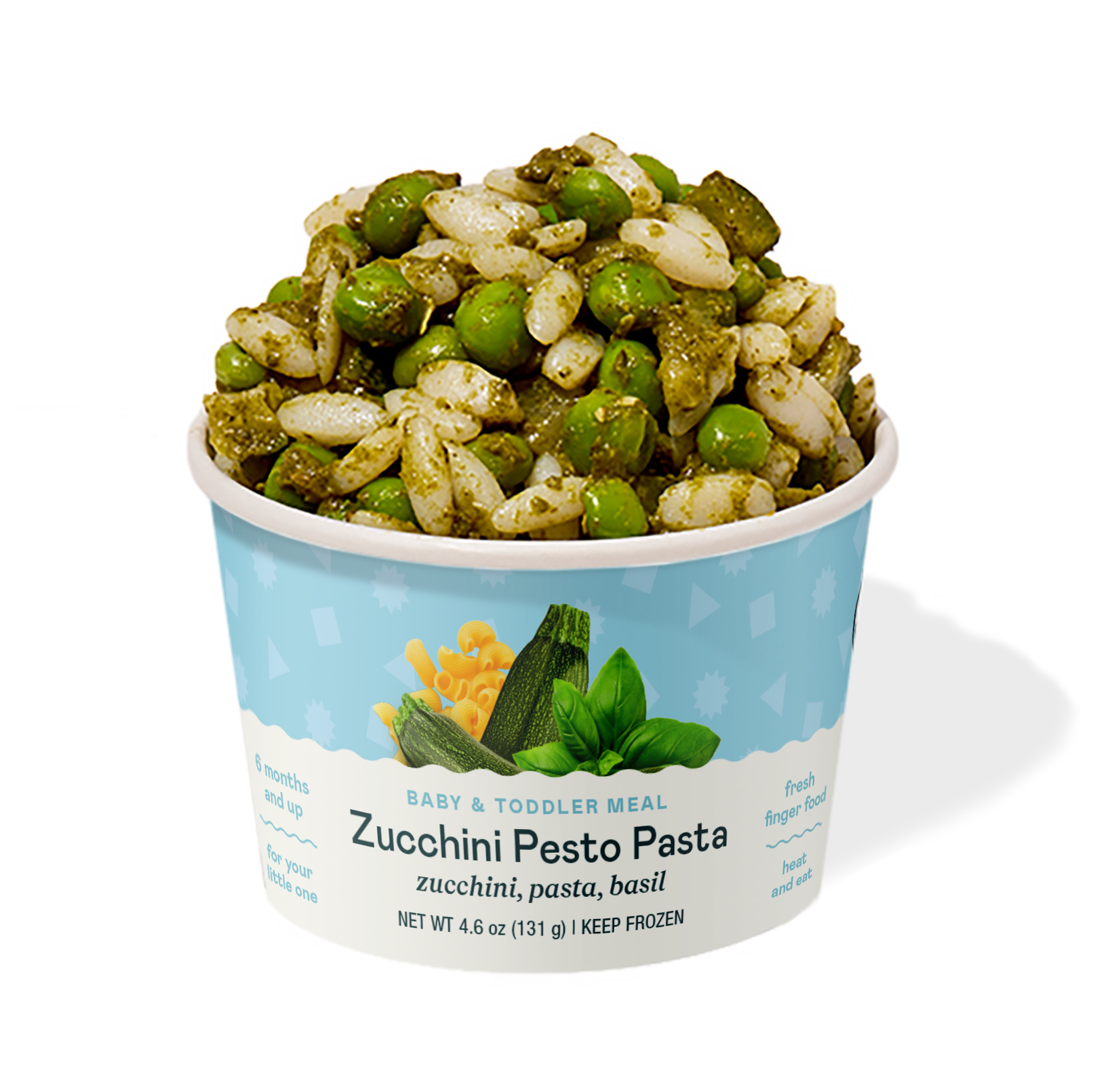 Tiny Organics Zucchini Pesto Pasta by Tiny Organics - Tier B kids snack