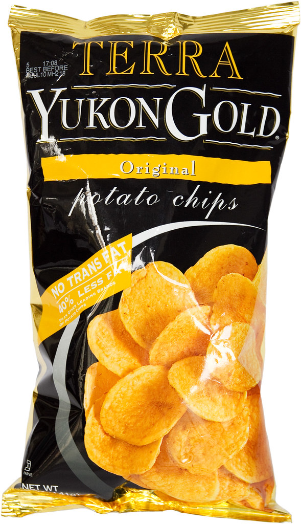 Yukon Gold, Potato Chips, Original by Terra - Tier B kids snack