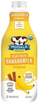 organic banana milk by Mooala - Tier D kids snack