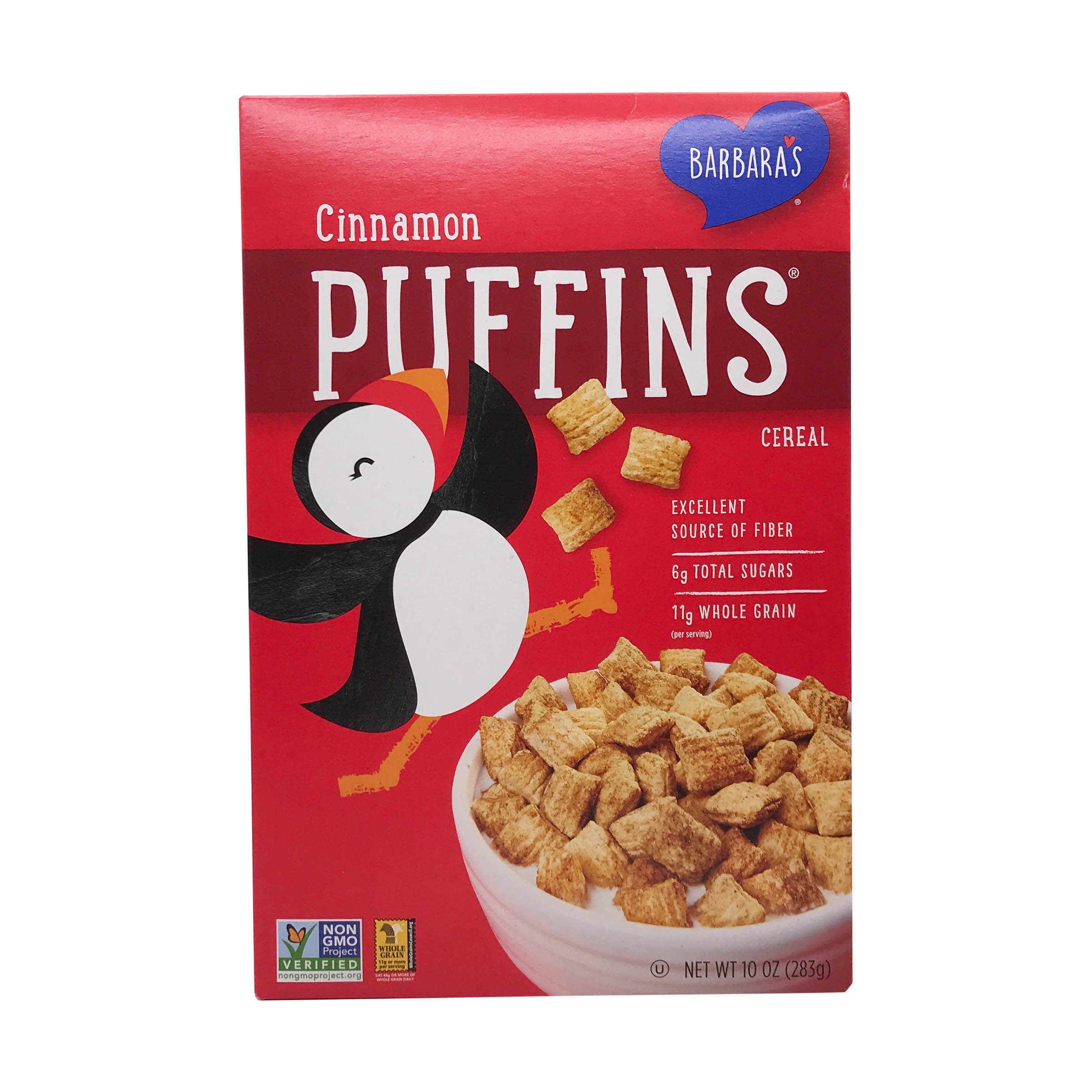 Barbara's Cinnamon Puffins Cereal by Barbara's - Tier E kids snack