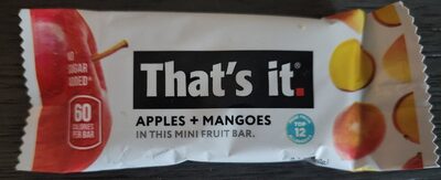 Apples + Mangoes by That's It - Tier B kids snack