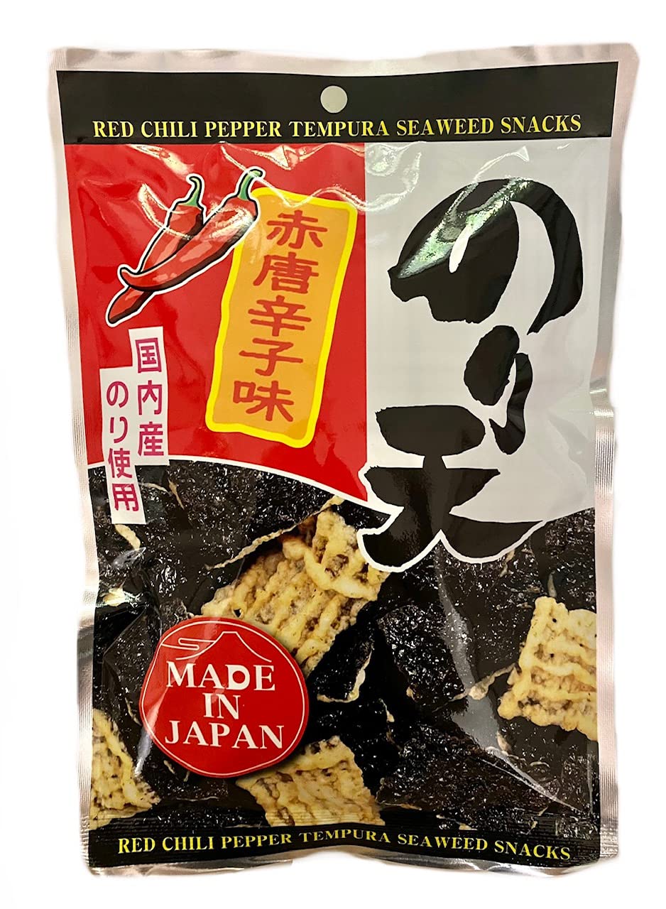 Red Chili Pepper Tempura Seaweed Snacks by Not A Branded Item - Tier C kids snack