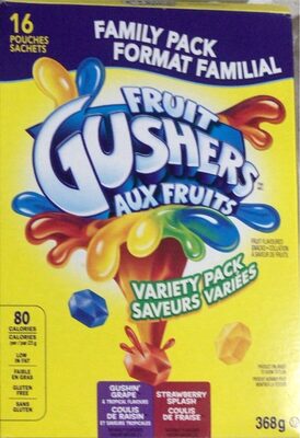 Fruit Gushers by Betty Crocker - Tier E kids snack
