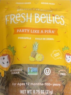 Party Like a Piña Snack (Pineapple Chile) by Fresh Bellies - Tier B kids snack