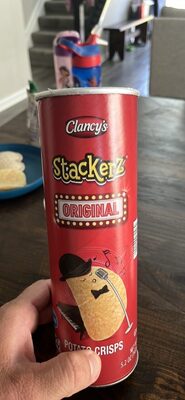 Stackerz Original Potato Crisps by Clancy's