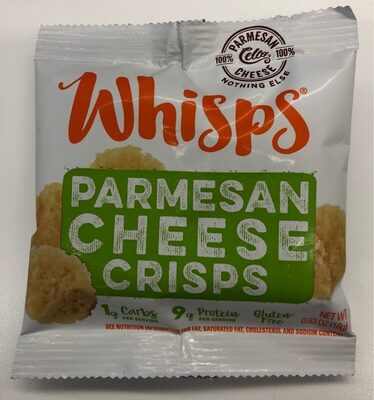Parmesan Cheese Crisps by Whisps - Tier E kids snack