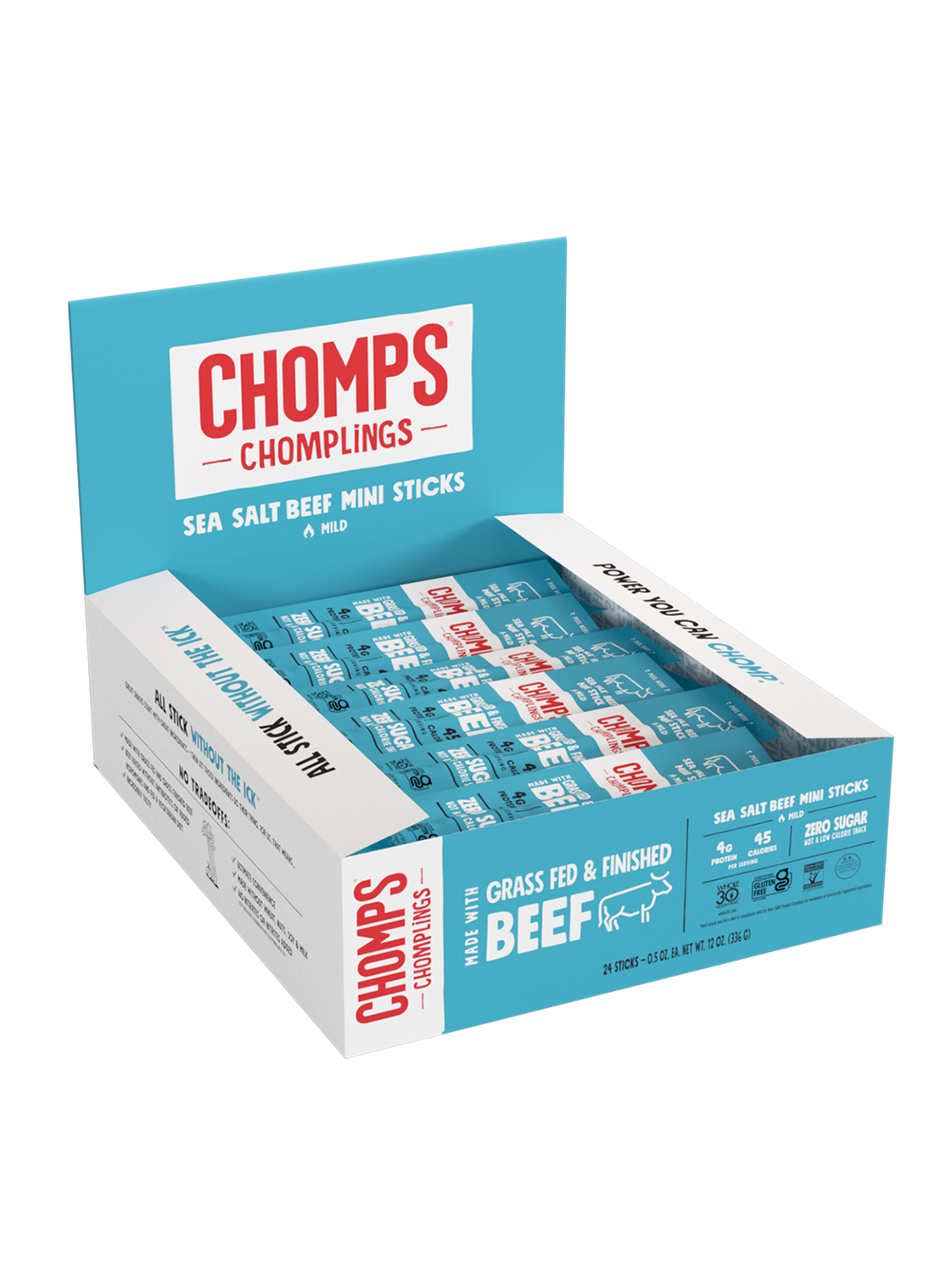Sea Salt Beef by Chomps - Tier A kids snack
